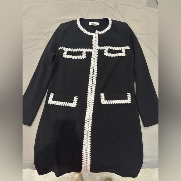 Jus D’Orange Paris, Coat, Coco Style, Lightweight, Made in France, Size S - Picture 4 of 9